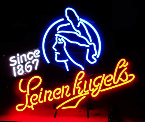 Rare Vintage Leinenkugel's Neon Bar Sign, circa 1991 | Neon bar signs, Beer signs, Bar signs