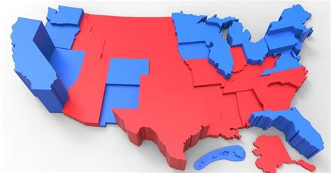 Customizable USA Electoral College Map by TheNewHobbyist | Download free STL model | Printables.com