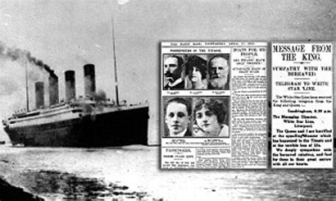 Old Newspaper Articles About The Titanic