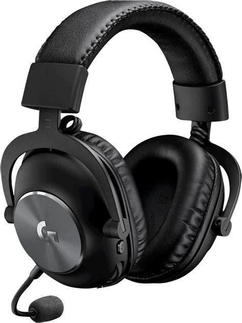 Слушалки Logitech PRO X Wireless Headset, Lightspeed Wireless, PRO-G 50 mm Drivers, 7.1 DTS ...