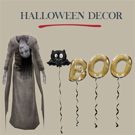 Halloween Decor | Leosims.com -New