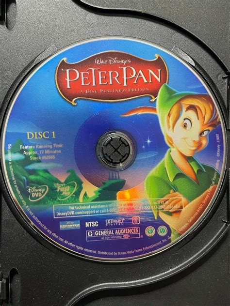 peter pan dvd 2-disc platinum edition | eBay