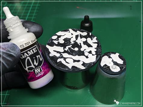 Tutorial: Painting Black Marble - Scarhandpainting.com