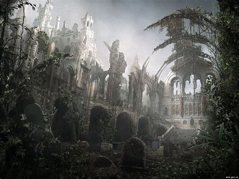 1920x1080px, 1080P free download | Forgotten City, ruins, city, fantasy, ancient, HD wallpaper ...