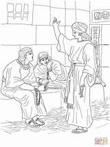 Joseph in Prison coloring Page  Free Printable Coloring Pages sketch template