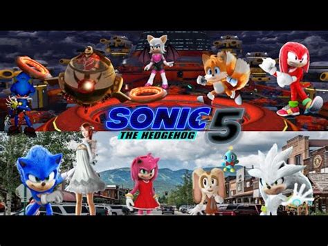 Sonic The Hedgehog Movie 5 (2028) clip 4/10 sonic vs sliver 1st fight ...