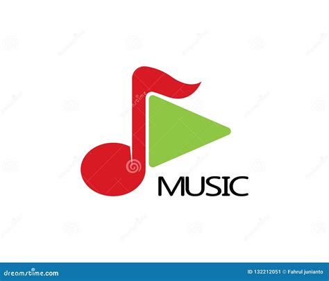 Play Music Icon Logo Vector Stock Vector - Illustration of black, colorful: 132212051