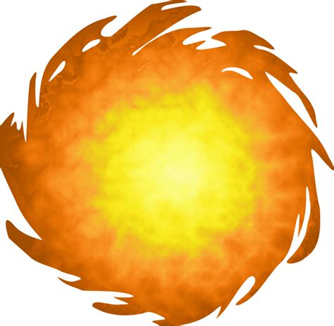 Clipart - Fireball