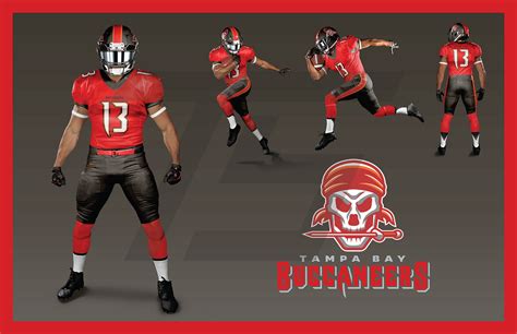 Tampa Bay Buccaneers Uniform Redesign :: Behance