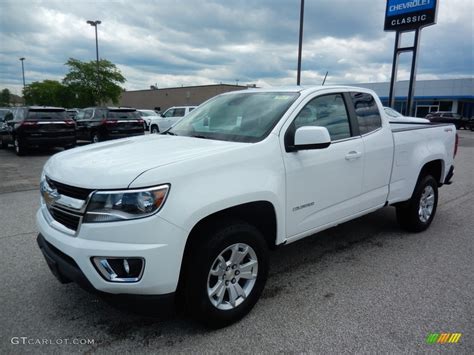 2020 Summit White Chevrolet Colorado LT Extended Cab 4x4 #138337137 Photo #5 | GTCarLot.com ...