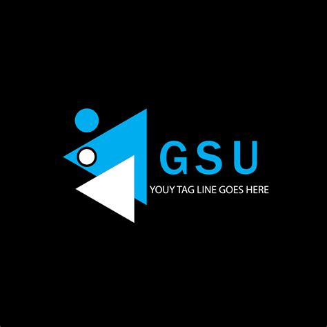 GSU letter logo creative design with vector graphic 7927781 Vector Art at Vecteezy