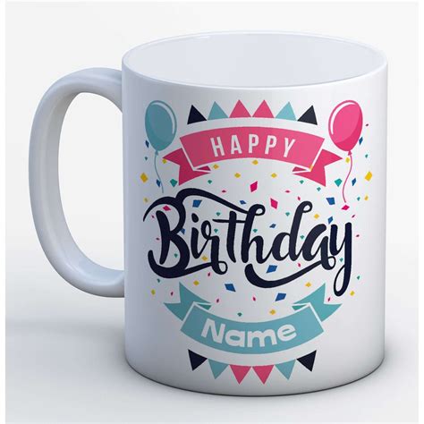 Happy Birthday Mug - Inside Mug Printed – EndlessPrintsUK