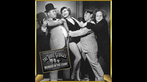 THE THREE STOOGES: Disorder in the Court (1936) (HD 1080p) | Moe Howard ...