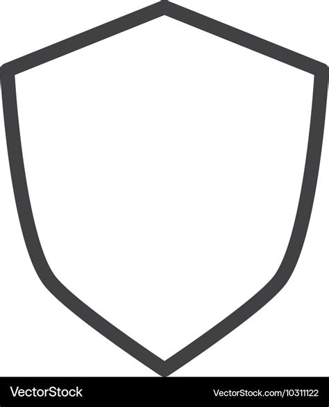 Blank Shield Emblem Png