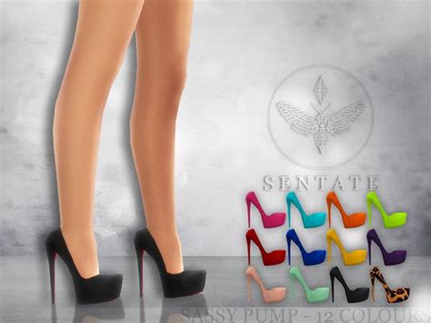 Pin on CAS: Shoes Sims 4