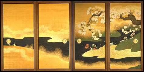 Fusuma | colors I like | Japanese art, Japanese ink painting