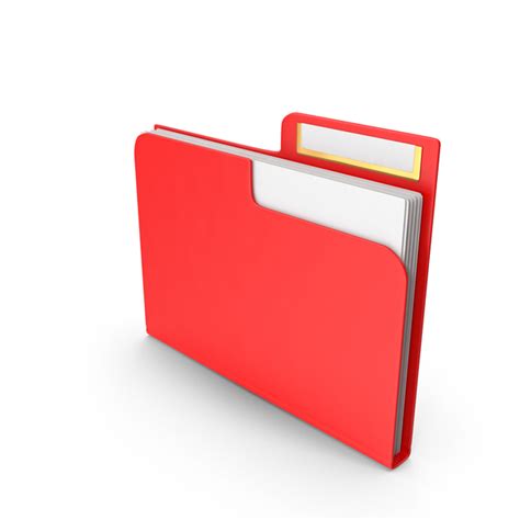 FOLDER RED PNG Images & PSDs for Download | PixelSquid - S11941827C