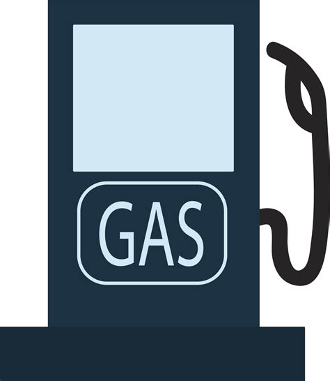 Blue gas pump, illustration, vector on white background. 13817228 ...