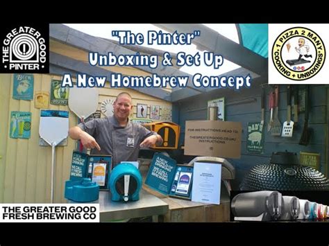 "The Pinter" Craft Beer Home Brew Kit New Concept Unboxing, Measuremets & Set Up- From Greater Good