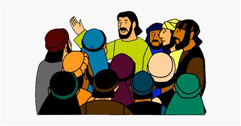 Jesus Preaching Clipart