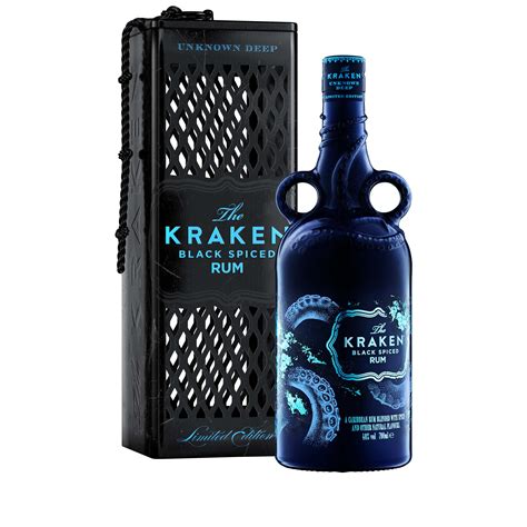 Kraken Black Spiced Rum Unknown Deep Bioluminescence Limited Edition ...