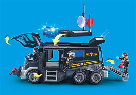 SWAT Truck - 9360 - PLAYMOBIL® USA