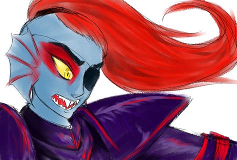 Undyne, the Spear of Justice (old) — Weasyl