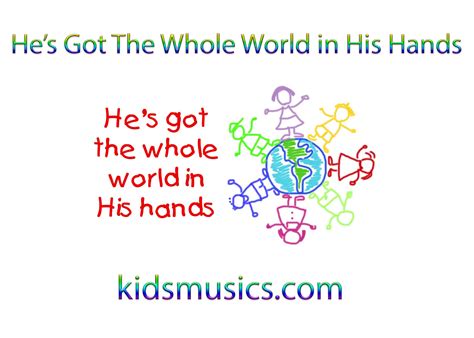 【KidsMusics】 Download He’s Got The Whole World In His Hands Free MP3 ...