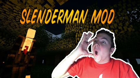 SLENDERMAN - MINECRAFT MOD - YouTube