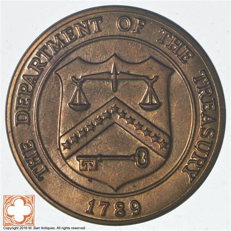 1789 Department Of The Treasury - United States Mint Denver, Colorado ...