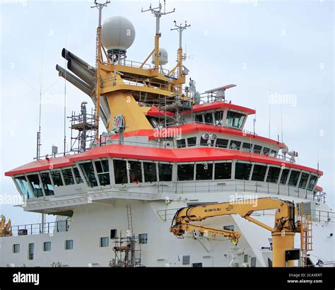 Sir David Attenborough ship leaves Cammell Lairds Stock Photo - Alamy