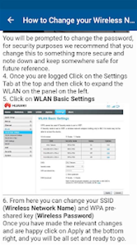 Huawei Router Setup Guide for Android - Download