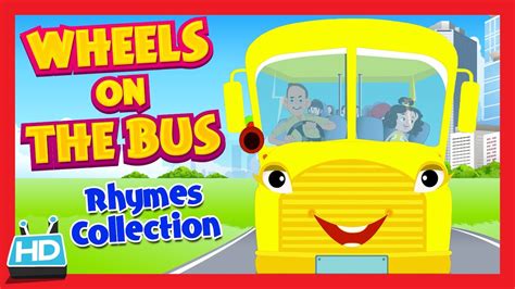 "Wheels On The Bus Go Round and Round" Nursery Rhymes Collection | HALLOWEEN Night songs - YouTube