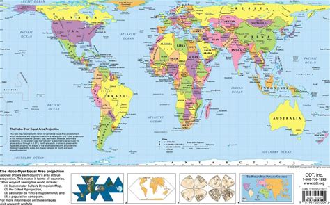 World Map Correct Proportion – Interactive Map