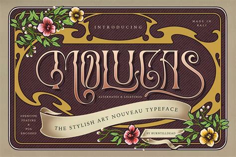 27 of the Best Art Nouveau Fonts for Graphic Designers