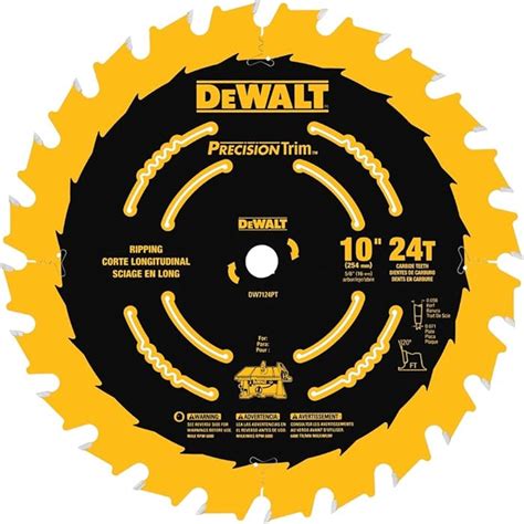 Top 9 10 Inch Rip Saw Blade Dewalt - The Best Choice