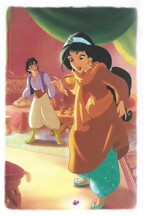 Jasmine and Aladdin - Disney Princess Photo (34416999) - Fanpop