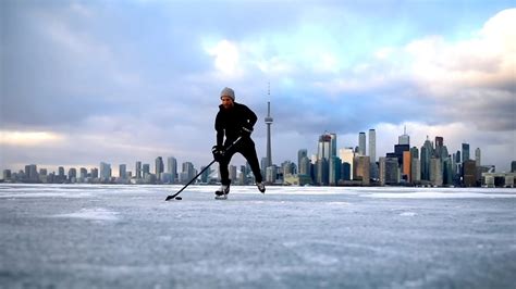 Ice Skating With Stunning View Of Toronto Skyline | RTM - RightThisMinute