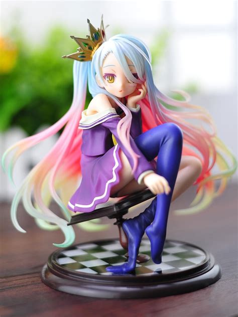 anime model NO GAME NO LIFE action figure sexy cute Shiro toys doll decoration pvc classic ...