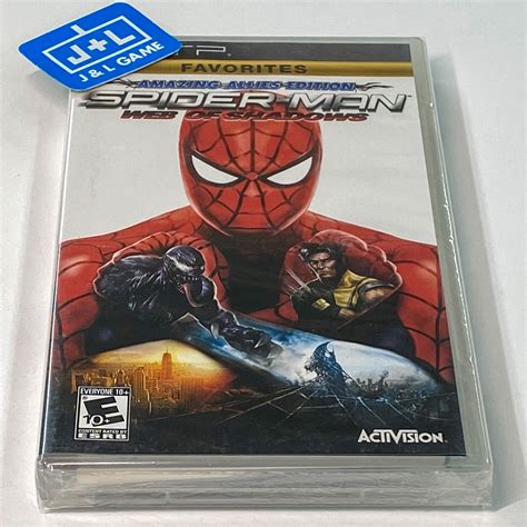 Spider-Man: Web of Shadows - Sony PSP – J&L Video Games New York City