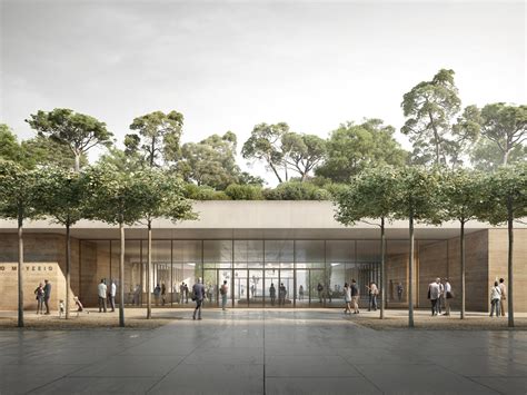 David Chipperfield designs rammed-earth museum extension for Athens ...