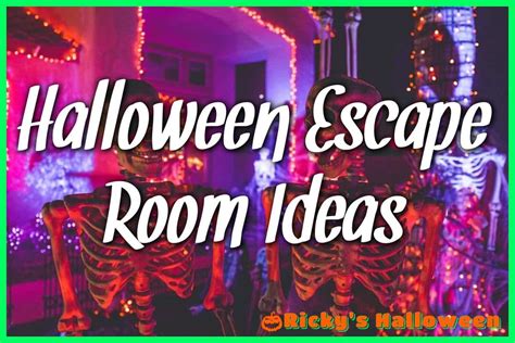 Halloween Escape Room Ideas: Spooky And Fun Themes For Your Next Event