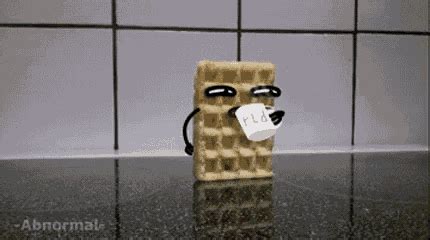 Waffle Coffee GIF - Waffle Coffee Dead - Discover & Share GIFs