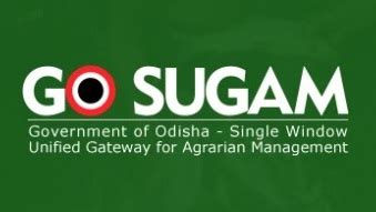 Odisha Go Sugam Portal Registration