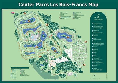 Center Parcs Lodge Map