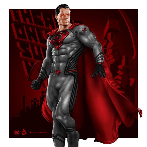 #RedSonSuperman by Vassilis Dimitros | Superman red son, Superman art ...