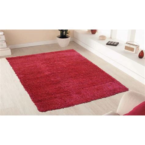 TAPIS SHAGGY DECO ROUGE DOMINO 2215 (Cm. 160x230) - Achat / Vente tapis ...