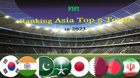 Surprising FIFA Ranking: Asia's Top 5 Teams Revealed |#football # ...