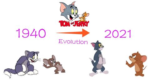 The evolution of Tom and Jerry | 1940-2021 | Tom and Jerry - YouTube