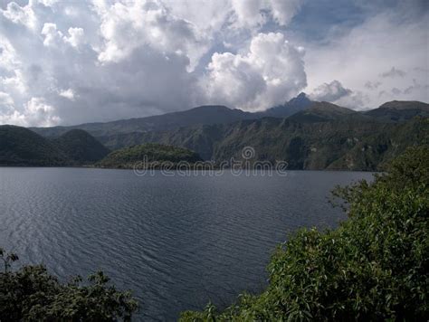 Cotacachi Volcan in. Cuicocha, Ecuador Stock Photo - Image of cayapas ...